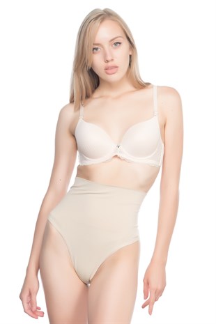 Emay 2020 Çift Kat String Korse Ten