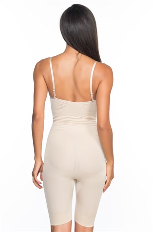 Emay 2071 İz Yapmaz Body Boxer Korse Ten