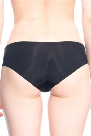 Emay 2818 Lazer Kesim Slip Korse Siyah
