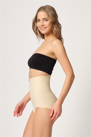 Emay 2920 Karın Toplayıcı Destekli Slip Korse Ten