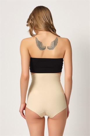 Emay 2920 Karın Toplayıcı Destekli Slip Korse Ten