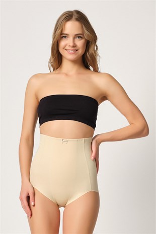 Emay 2920 Karın Toplayıcı Destekli Slip Korse Ten