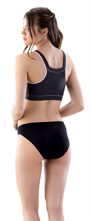 Emay 5310 Toparlayıcı Emzirme Sütyeni Siyah