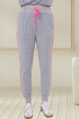 Mecit 6200 Gri Spor Kadın Pijama Takımı