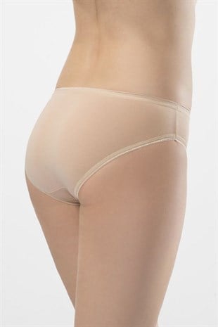 Türen Kadın Ten 2li Likralı Bikini Külot 230