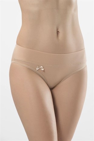 Türen Kadın Ten 2li Likralı Bikini Külot 955