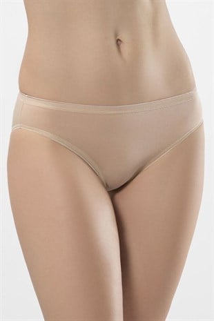 Türen Kadın Ten 2li Likralı Bikini Külot 230