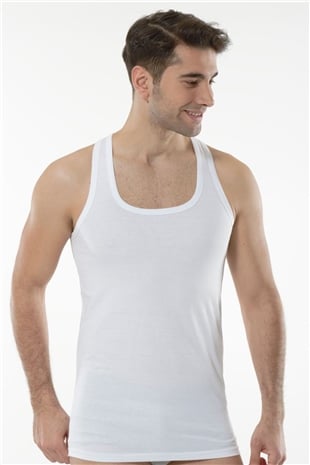 Anıt 1172 Beyaz 3 Adet Penye Sporcu Erkek Atlet