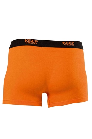 Anıt 1266 Turuncu 3 Adet Modal Rahat Erkek Boxer