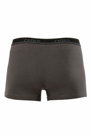 Anıt 1268 Antrasit 3 Adet Relax Pamuklu Esnek Erkek Boxer