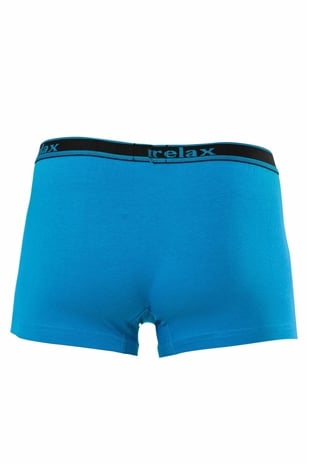 Anıt 1268 İndigo 3 Adet Relax Pamuklu Esnek Erkek Boxer