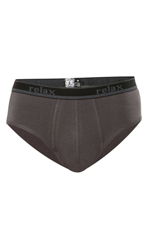 Anıt 1269 Antrasit 3 Adet Relax Pamuklu Erkek Slip Külot