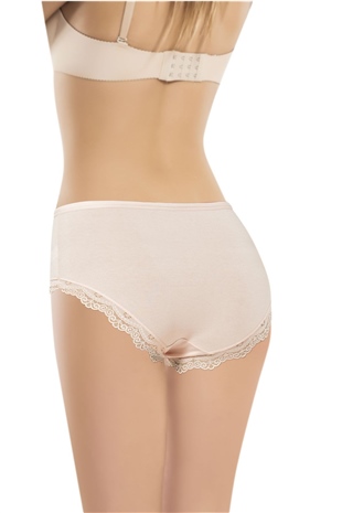 Anıt 3474 Asorti 10 Adet Kadın Paçası Dantelli Bato Külot