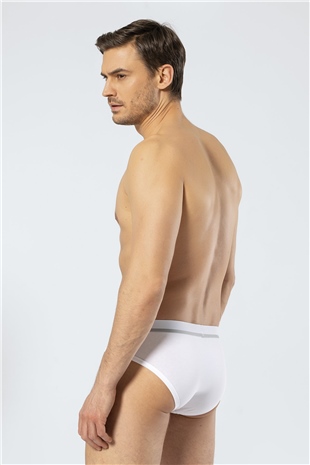Cacharel 1311 Beyaz Erkek Bantlı Slip
