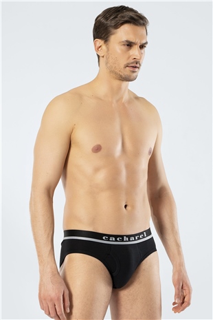 Cacharel 1311 Siyah Erkek Bantlı Slip