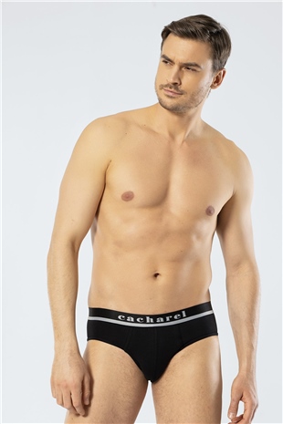 Cacharel 1312 Siyah Erkek Lastikli Slip