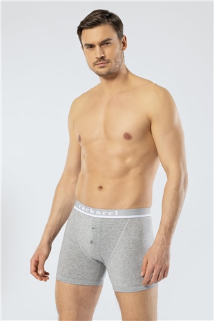 Cacharel 1313 Gri Melanj Erkek Boxer