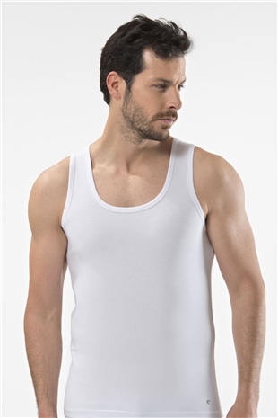 Cacharel 1401 Beyaz Erkek Atlet