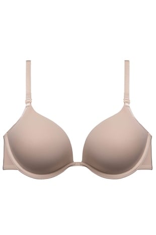 Magic Form 2187 Kadın Ten Düz Kumaşlı Destek Dolgulu Ortası Dekolte Sütyen