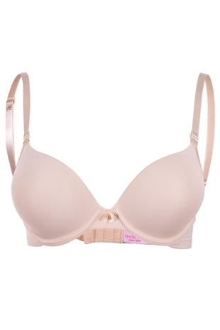 Magic Form 2687 Kadın Ten Düz Kumaşlı Destek Dolgulu Push-Up Sütyen