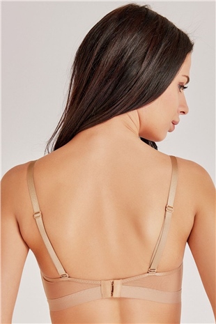 Magic Form 4636 Kadın Koyu Ten Balensiz Süngerli Tüllü Sütyen