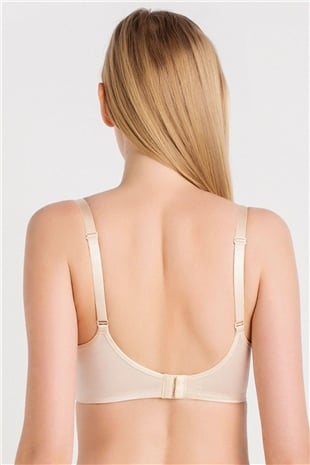 Magic Form 5738 Kadın Ten Düz Kumaşlı İnce Süngerli Tam Kap Toparlayıcı Sütyen