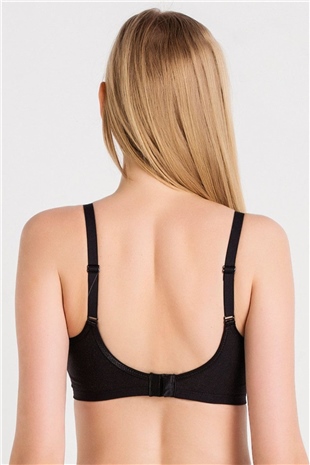 Magic Form 5761 Kadın Siyah Fisto Dantelli İnce Süngerli Emzirme Sütyeni