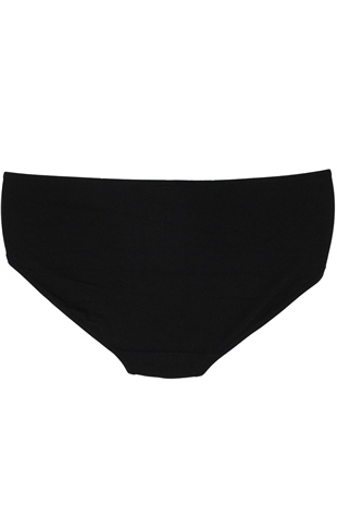 Magic Form 580 Kadın Siyah Normal Bel Dantelli Külot