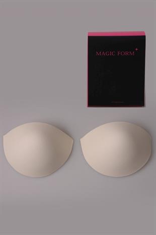 Magic Form 700 Kadın Beyaz Sütyenlik Yedek Sünger Kup Göğüs Desteği