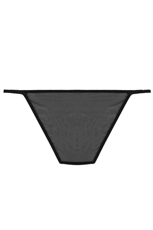 Magic Form 716 Kadın Yeşil Dantelli Tüllü Detaylı Külot