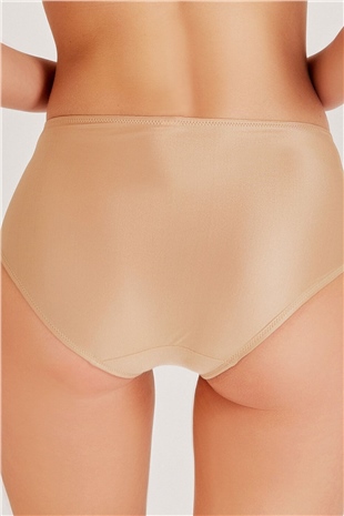 Magic Form 783 Kadın Koyu Ten Geniş Kenarlı Yüksek Bel Tüllü Külot