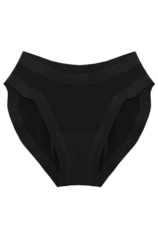 Magic Form 847 Kadın Siyah Seamfree Kumaşlı Dikişsiz Normal Külot