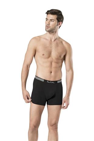 Pierre Cardin 360 Erkek Grı-Lacıvert-Sıyah Modal 3Lü Boxer