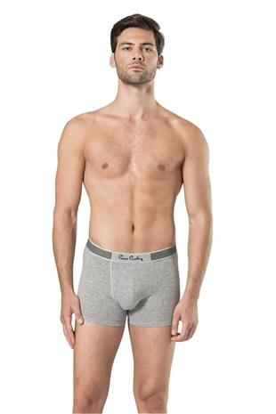 Pierre Cardin 360 Erkek Grı-Lacıvert-Sıyah Modal 3Lü Boxer