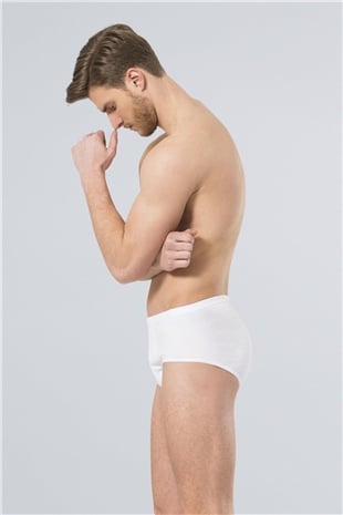 Türen 111 Beyaz 2li Erkek Slip