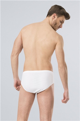 Türen 112 Beyaz 2li Erkek Kom Slip