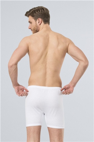 Türen 114 Beyaz Erkek 2li Penye Arjantin Boxer