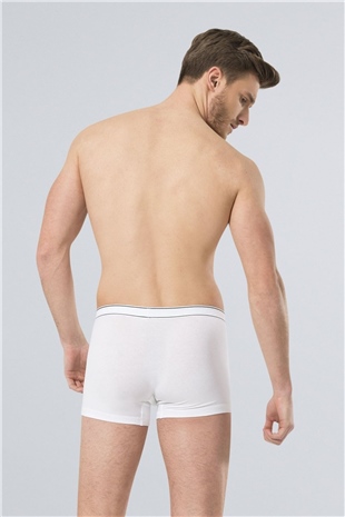 Türen 165 Beyaz Erkek Likralı Boxer