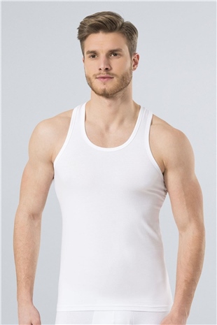 Türen 171 Beyaz Erkek Likralı Spor Atlet