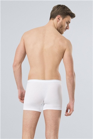 Türen 174 Beyaz Erkek Likralı Boxer