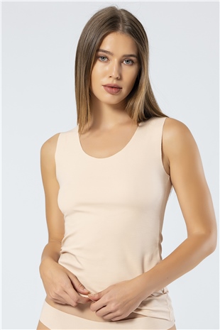 Türen 906 Ten Kadın Lazer Kesim Pamuk Atlet