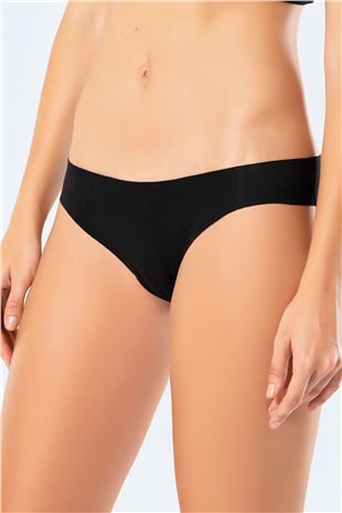 Türen 908 Siyah Kadın Lazer Kesim Pamuk Brezilyan Külot