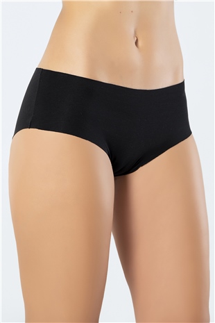 Türen 910 Siyah Kadın Lazer Kesim Pamuk Hipster Külot