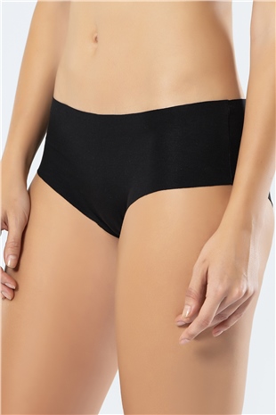 Türen 910 Siyah Kadın Lazer Kesim Pamuk Hipster Külot