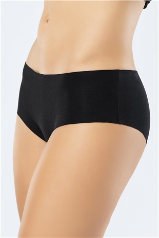 Türen 910 Siyah Kadın Lazer Kesim Pamuk Hipster Külot