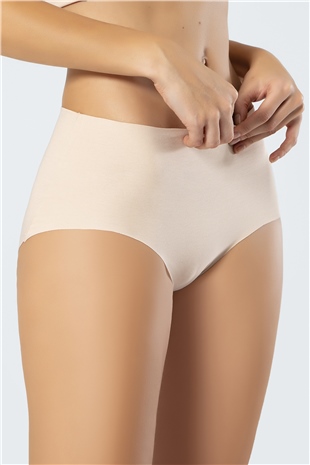 Türen 911 Ten Kadın Lazer Kesim Pamuk Yüksek Bel Külot