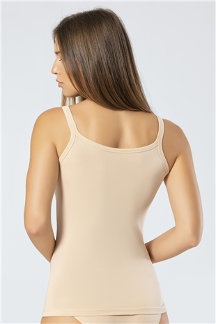 Türen 914 Ten Kadın Likralı Pamuklu Askılı Atlet