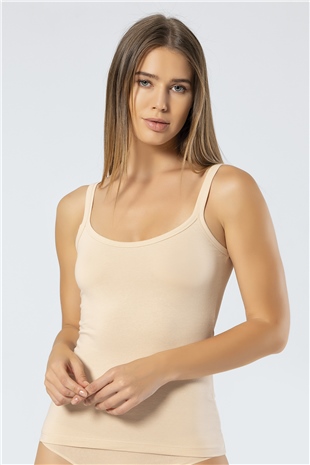 Türen 914 Ten Kadın Likralı Pamuklu Askılı Atlet