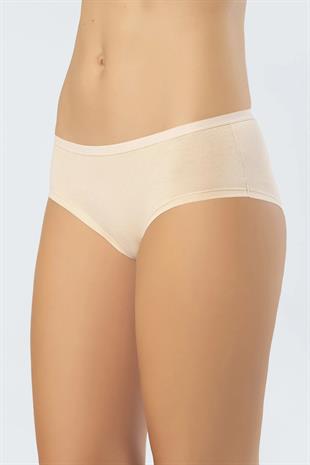 Türen 918 Ten-Ten Kadın 2li Paket Likralı Pamuk Renkli Hipster Külot