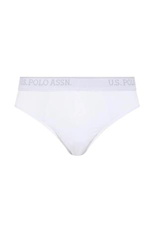 U.S. Polo Assn. 90003 Erkek Beyaz Battal Beden 3 Lü Silip